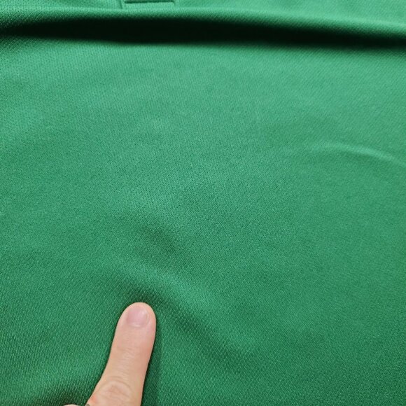 Nike Dri-Fit Performance Polo Marshall Softball Logo Green Shirt Men Sz XL - Picture 11 of 12